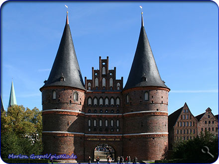 Das Holstentor von Lübeck